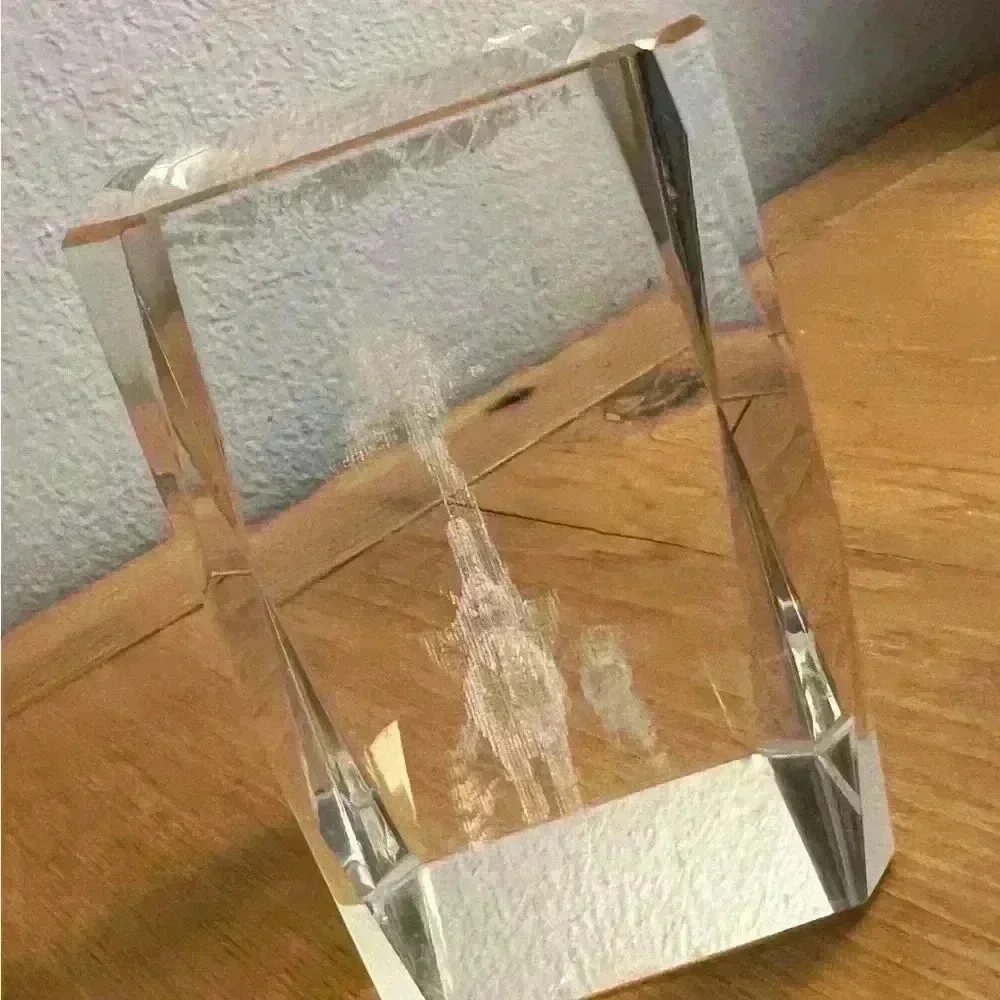 Laser cut mother and child elephant decoration